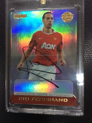 RIO FERDINAND サイン入りカード