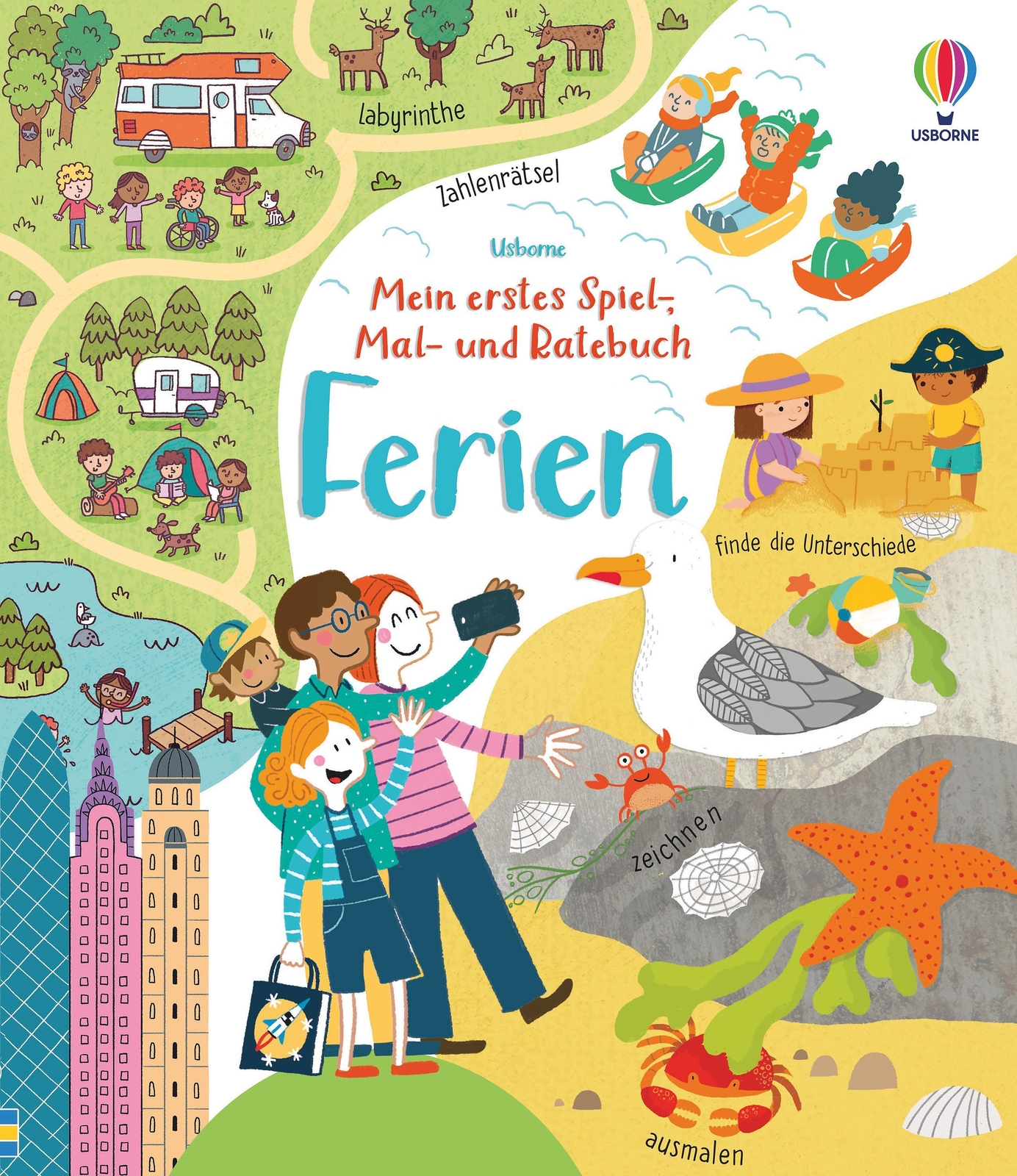Thumbnail - Mein Erstes Spiel-, Mal- Und Ratebuch: Ferien Rebecca Gilpin