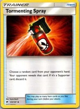 Tormenting Spray Trainer #125/147 2017 Pokémon POKE#6