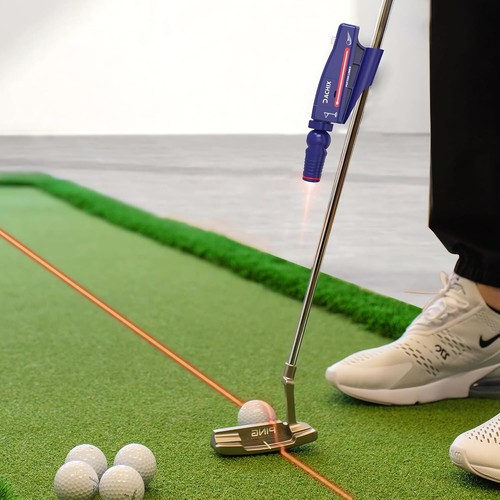 Indoor Golf Training Aid, Golf Putting Trainer for Perfect Alignment Tool, Red - Picture 7 of 7