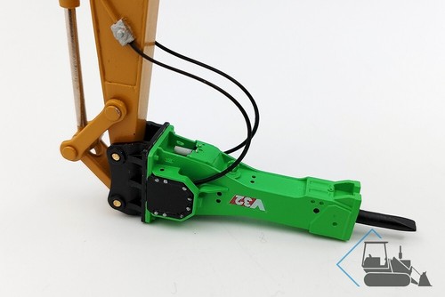 Bundle 3x Montabert 1:50 hydraulic breaker, excavator, compatible Hitachi, Cat - Imagen 10 de 13