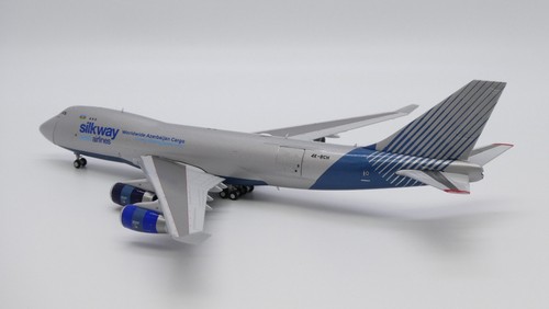 Silk Way West Airlines B747-400F 4K-BCH 1:400 JC Wings Interactive LH4316C (E+) - Foto 12 di 12