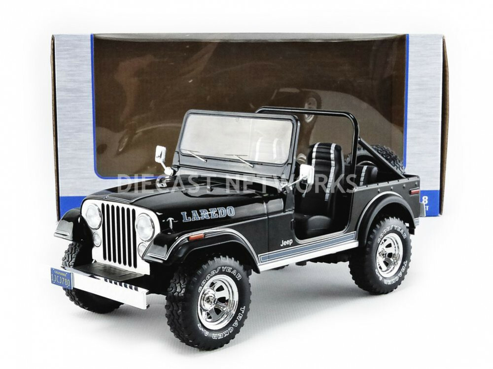 Mcg - 1 18 - JEEP cj-7 Larossoo - 1976 - 18108bk Mcg - 1 18 - JEEP cj-7 Larossoo - 1976 - 18108bk
