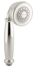 Vibrant Polished Nickel KOHLER K-13137-SN Pinstripe Single-Function Showerhead
