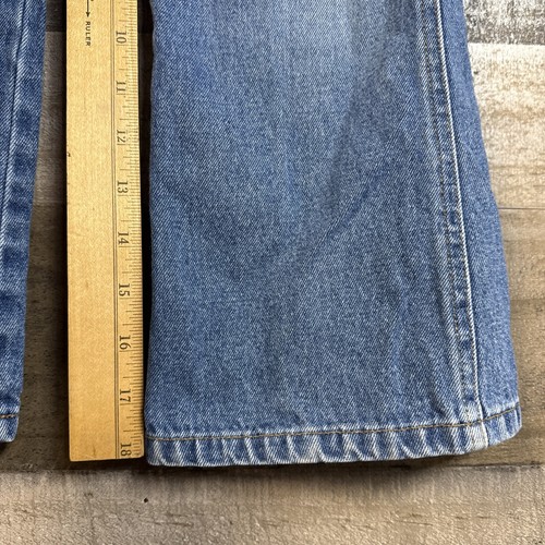 Vintage Arizona Jean Co Youth Girls Clothes SZ 6X Denim Jean Overalls Embroider - Picture 8 of 13