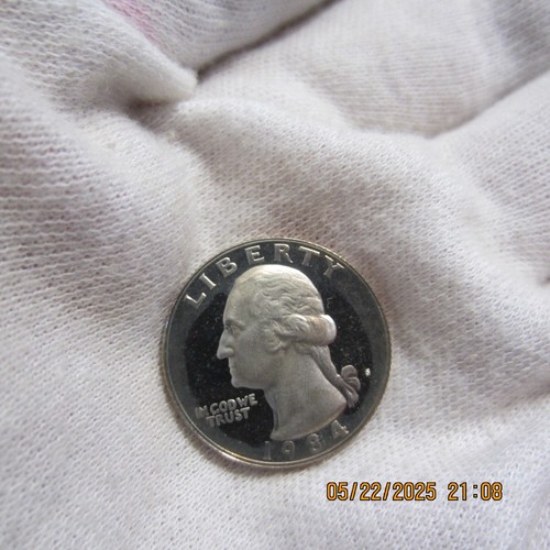 1984 S PROOF WASHINGTON QUARTER.. BU. - Picture 3 of 3
