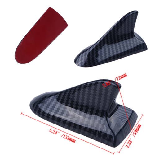 ⭐ Antena Aleta de Tiburón para Carro - Antena Decorativa Apariencia de Fibra Ca - Imagen 5 de 12