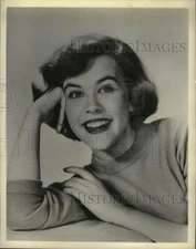 1956 Press Photo Publicity Shot of Singer Marti Barris - pip27288
