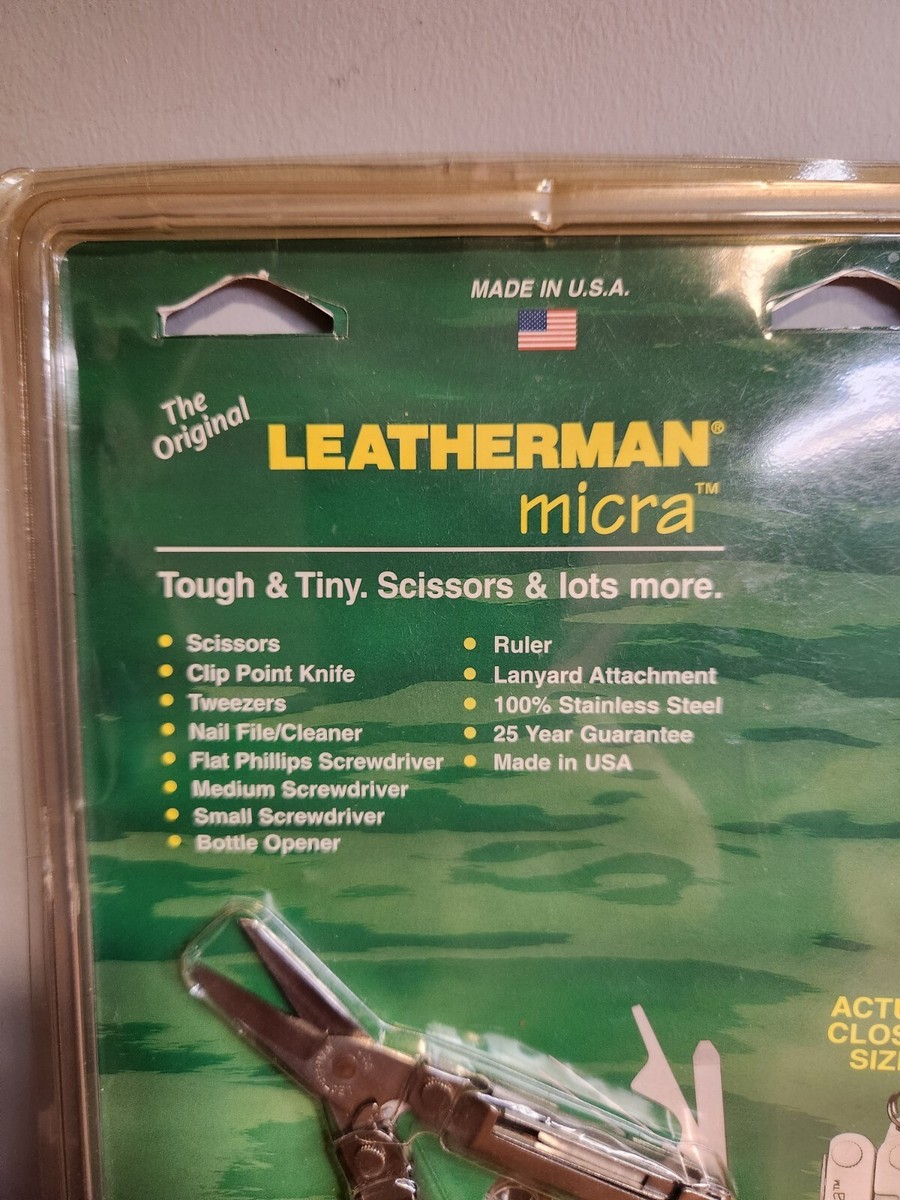 Leatherman Micra 1996 First year NOS | eBay