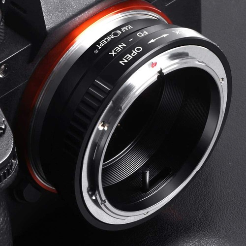 K&F Concept Manual Lens Adapter for FD Lens to Sony E NEX-3 NEX-5 Cameras Body - Picture 4 of 9