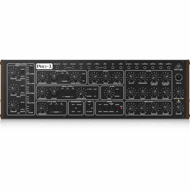 behringer pro1 シンセサイザー Behringer | Product | PRO-1