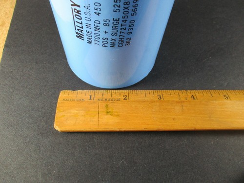 MALLORY 7700 MFD 450 VDC POS + 85 MAX SURGE 525 VDC CGH772T450X8L 362 9350 56699 - Bild 3 von 5