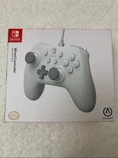 PowerA Nintendo Switch Wired Controller White Sealed Detachable 10ft Cable