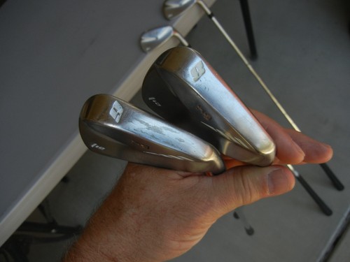 Lot/Set of 4 Golf Clubs: HENRY GRIFFITTS T12 Irons 6 8 9, Wedge P, RH, EXCELLENT - Picture 6 of 24
