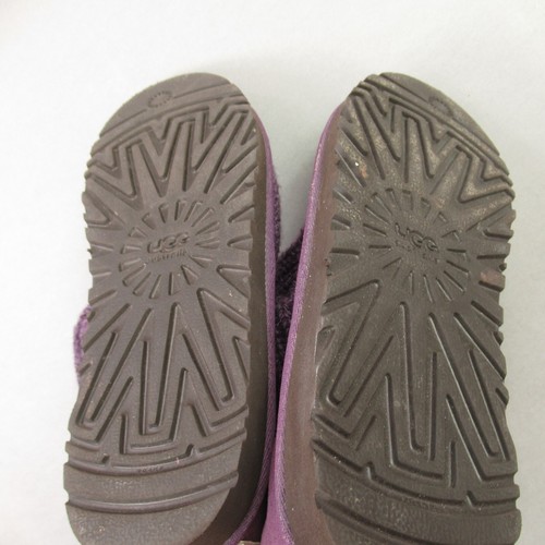 Ugg Boots Womens Size 4 Purple 5649 Button Sides Knit - Picture 4 of 5