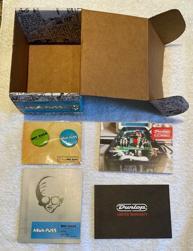 Way Huge WHE701 Aqua Puss Delay Echo Effects Near Mint w/ Box/inserts TESTED - Picture 9 of 9