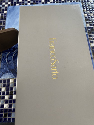 Franco Sarto Megs Sandal Women's Size 8.5 M Cream Leather Upper Summer Outdoors - Picture 5 of 7