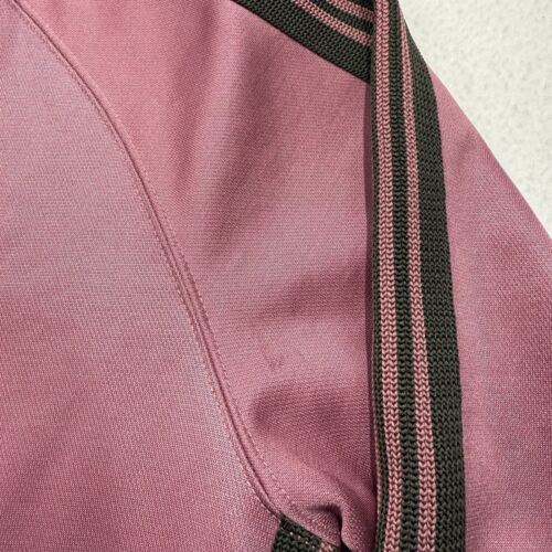 Chaqueta de Pista Needles Rosa Suave Bordada Peso Pesado Talla Mediana - Imagen 5 de 12