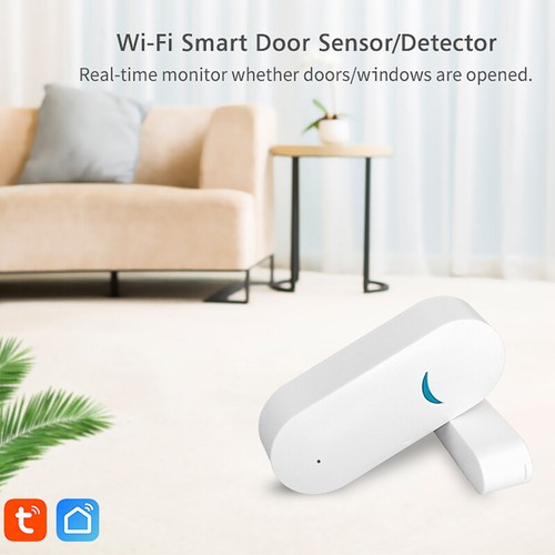 Tuya WiFi 433mhz Home Security Burglar Alarm Door Window Sensor Voice Control - Picture 2 of 12