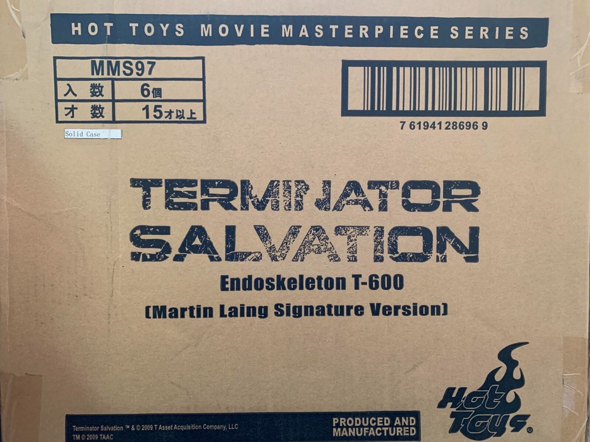HOT TOYS MMS97 TERMINATOR 2 T-600 MARTIN LIANG SIGNATURE VER 1/6 