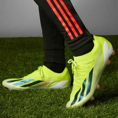 【新品】adidas IE2376 X CRAZYFAST ELITE FG adidas X Crazyfast Elite FG Solar Yellow/Black/White Firm