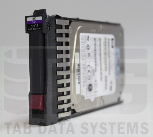 HP 432321-001 72GB 15K DUAL PORT 6Gbps 2.5" SAS Hard Drive 459889-002  in Caddy - Picture 1 of 2