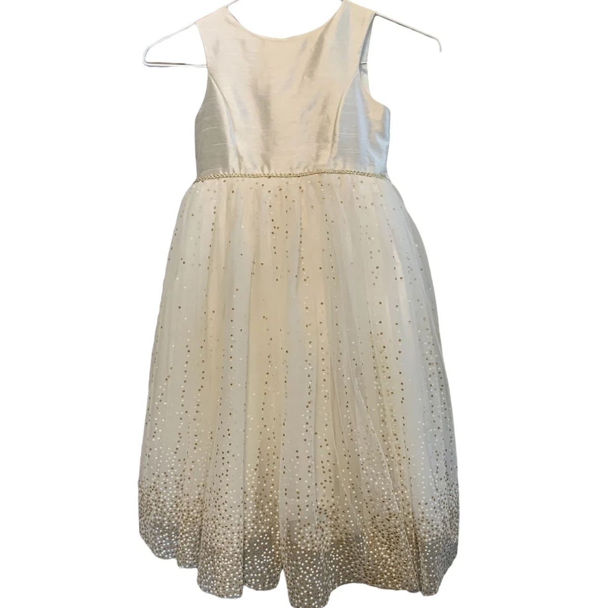 David's bridal ivory flower girl dress sales