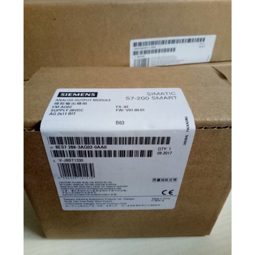 New Siemens 6ES7288-3AQ02-0AA0 S7-200 Analog output SM AQ02 6ES7 288-3AQ02-0AA0 - Picture 6 of 6