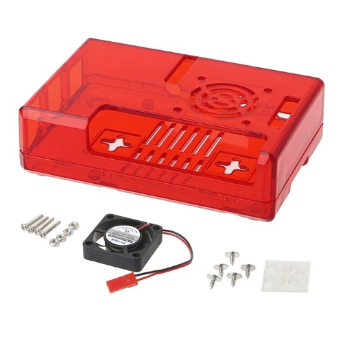 1PC Acrylic for Case Pi Rack for Case for Raspberry with RPI CPU Cooling Fan - Afbeelding 10 van 11