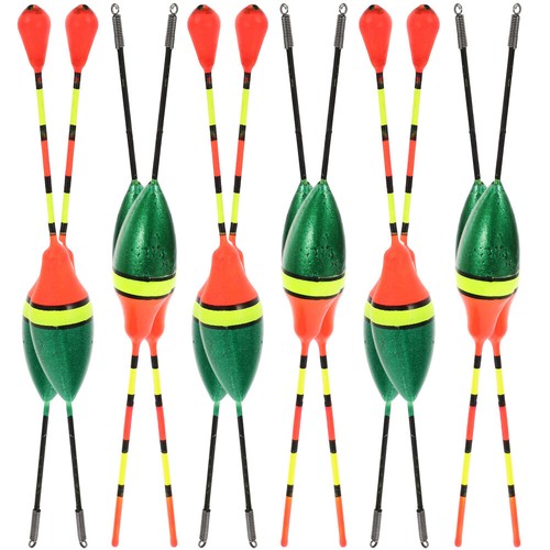 20 Pcs Trout Fishing Buoyancy Float Fly Floats Line Floater - Picture 10 of 12
