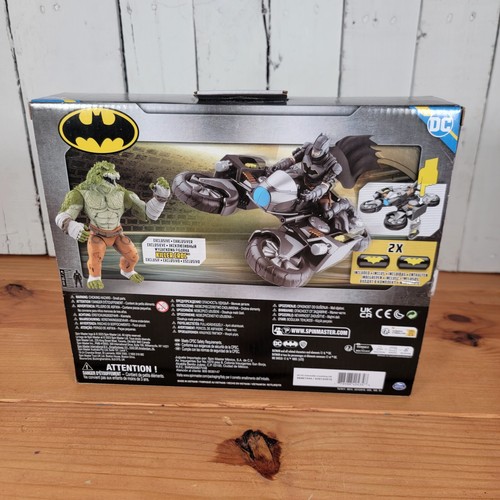 Batman action figure transforming batcycle bike battle pack & Killer DC comics - Picture 5 of 8