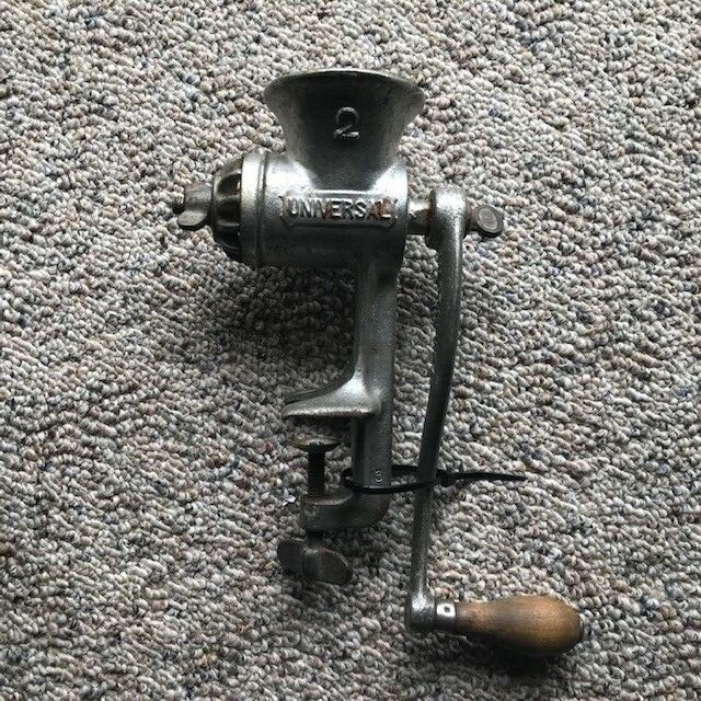 Vintage Universal No 2 Food And Meat Chopper Grinder For Universal No 2 Food And Meat Chopper
