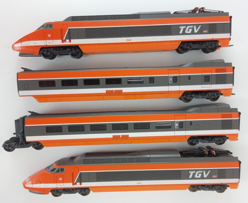 Lima Spur H0 149711 Golden Series SNCF TGV 4-Car EMU Train Pack Set No 16 Boxed - Bild 10 von 19