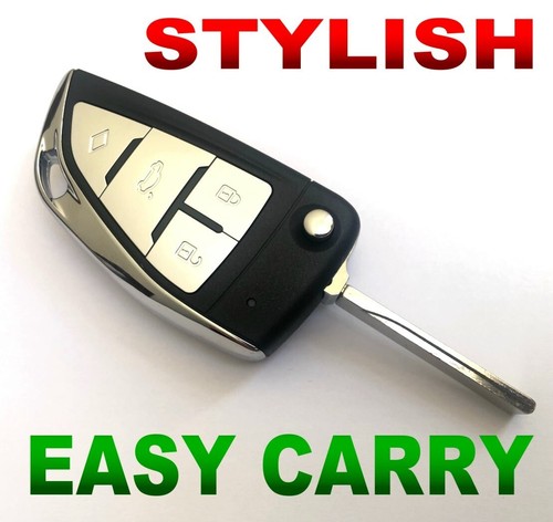Control remoto abatible estilo T-KEY PARA 2003-2007 HUMMER H2 ALARMA CLICKER LLAVERO ENTRADA - Imagen 2 de 4