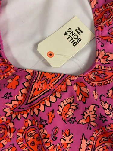 $65 Billabong Penny Lane One Piece Swim NWT Sz 5 Girls Paisley Bathing Suit - Picture 6 of 7