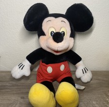 Vintage Disneyland Walt Disney World Parks Mickey Mouse Plush Stuffed Animal 16  
