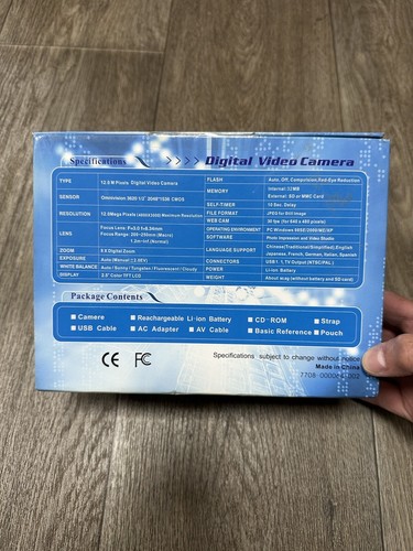 Euro Cyber X-312A 12.0 Mega Pixels - *Not Tested* - Picture 10 of 10