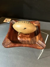 VINTAGE BAKELITE musical football ashtray ( plays )