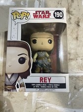 Funko Pop! Disney Star Wars Rey #190 Vinyl Bobble-Head NIB