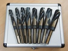 New Republic USA Silver /& Deming 8pc Drill Set Index 9//16/" to 1/" X 16ths 8370008