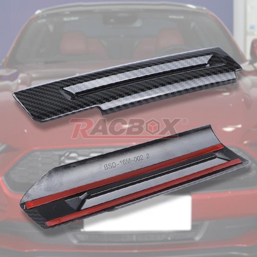 Door Handle Trim Cover Interior Accessories For Ford Mustang 2015+ Carbon Fiber - Picture 4 of 11