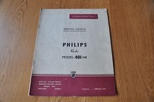 Philips Type 401UB Radio Receiver Workshop Service Manual