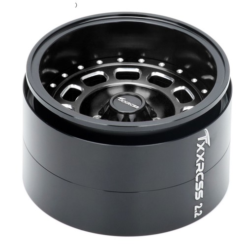 Aluminum 12mm Hex 64mm 2.2inch Wheel Rim For RC1/10Axial SCX10 YETI Traxxas TRX4 - Foto 15 di 58