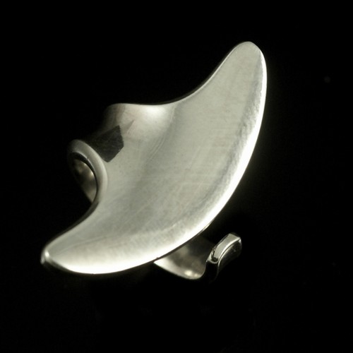 Georg Jensen Sterling Silver Ring #233 - Vivianna Torun - Picture 1 of 4