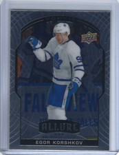 2020-21 Upper Deck Allure #85 Egor Korshkov Rookie Card  