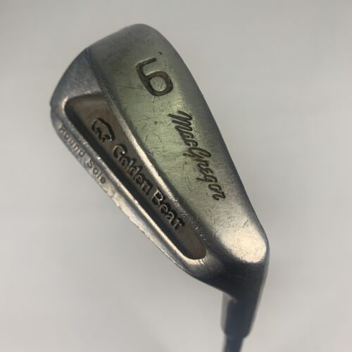 Macgregor Golden Bear Round Sole 9 Iron Regular Steel Right Hand R Flex - Picture 2 of 11