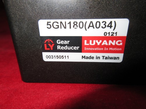 LuYang Speed Reducer 90mm Speed Ratio 180:1 5GN180(A034) - Bild 3 von 5