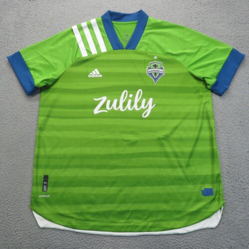 Seattle Sounders Trikot XXL grün Adidas 2021 Heimshirt Aeroready FC Herren 2XL