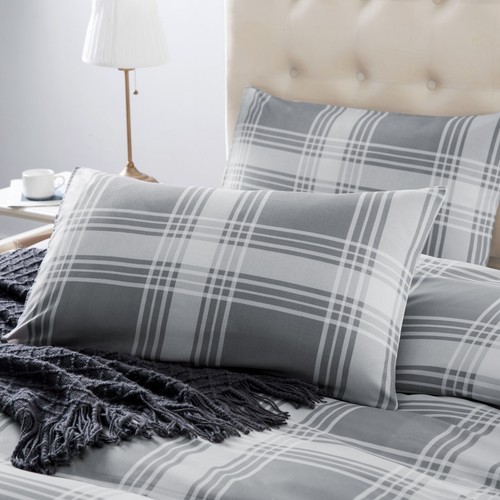 Reversible Duvet Quilt Cover Bedding Set with Pillowcase Single Double King Size - Picture 69 of 97