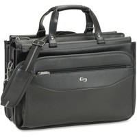 Solo Triple Gusset Laptop Briefacase 17x8x12 Black Cls3464 on sale Solo Triple Gusset Laptop Briefacase 17x8x12 Black Cls3464 on sale